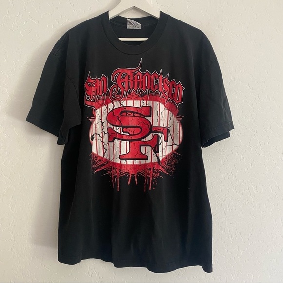 Vintage San Francisco 49ers Graphic T Shirt Size XL - Picture 1 of 8